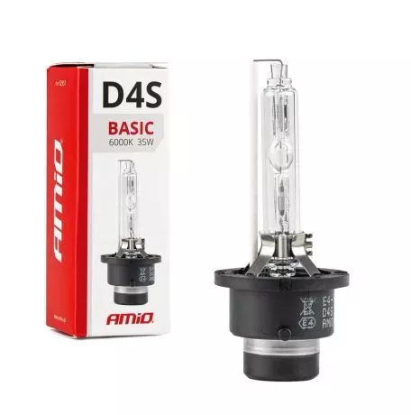 AMIO D4S 12V 6.000k 35W ΑΝΤΑΛΛΑΚΤΙΚΗ ΛΑΜΠΑ BASIC AMIO - 1 Τεμ. 02951/AM 