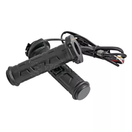 Lampa ΧΕΡΟΥΛΙΑ ΜΟΤΟ ΘΕΡΜΑΙΝΟΜΕΝΑ HEATED GRIPS ΜΑΥΡΑ ΔΙΑΜΕΤΡΟΥ 22mm 12V -2 ΤΕΜ. 9053.6-LM 