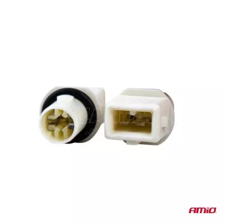 AMIO ΦΙΣΑ/ΠΡΙΖΑ 12/24V 2 ΕΠΑΦΩΝ ΓΙΑ ΛΑΜΠΕΣ T10 /W5W/ W3W /W16W ΧΩΡΙΣ ΚΑΛΩΔΙΟ AMIO - 2 ΤΕΜ. 03047/AM 