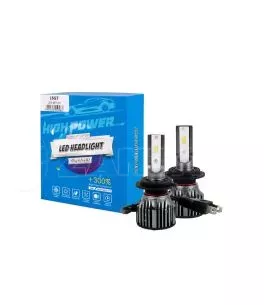 H7  1224V 6.500K 6.400lm 50W CSP1860 LED LSG SERIES +300% KIT M-TECH - 2 ΤΕΜ. 