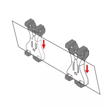 Lampa Βάση Στήριξης Πινακίδας 2 τεμ L9808.4 