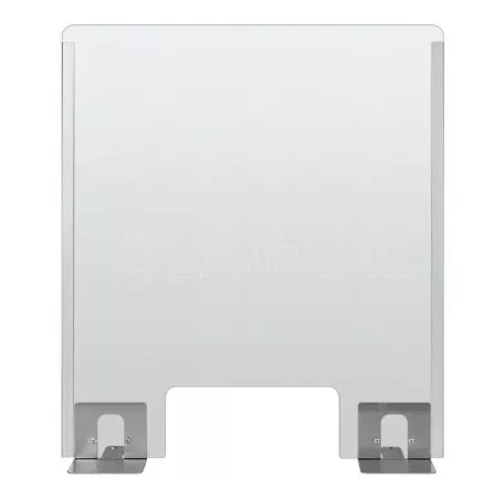 Lampa ΠΡΟΣΤΑΤΕΥΤΙΚΟ ΔΙΑΧΩΡΙΣΤΙΚΟ ΤΖΑΜΙ PLEXIGLASS 3mm 66x76cm ΜΕ ΤΡΥΠΑ & ΒΑΣΕΙΣ ΣΤΗΡΙΞΗΣ ΑΛΟΥΜΙΝΙΟΥ L6693.3 