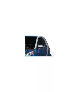 MERCEDES SMART CITYCAR W451 2007-2014 ΚΑΠΑΚΙΑ ΚΑΘΡΕΦΤΩΝ ΧΡΩΜΙΟΥ 2 ΤΕΜ. ΜΕΤΑΛΛΙΚΑ 