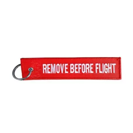 Simoni Racing ΜΠΡΕΛΟΚ ΚΛΕΙΔΙΩΝ REMOVE BEFORE FLIGHT ΚΟΚΚΙΝΟ ΥΦΑΣΜΑ SRSRK8 