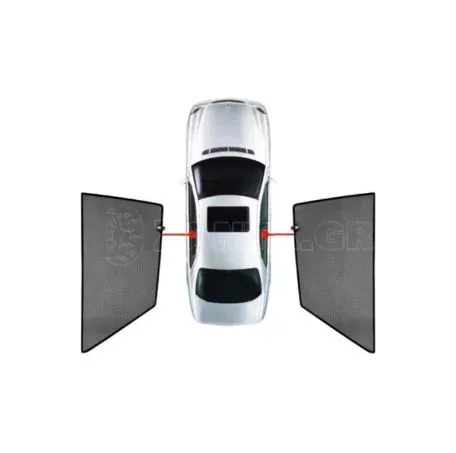 CarShades ΚΟΥΡΤΙΝΑΚΙΑ ΜΑΡΚΕ CAR SHADES ΓΙΑ AUDI Q7 Typ 4M 5D 2015>  - 2 ΤΕΜ. PVC.AU-Q7-5-B/1&amp;8 