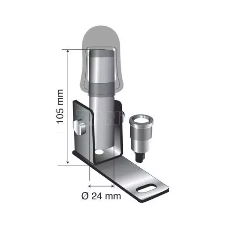 Lampa Βάση Στήριξης Φάρου FIX-6 105mm L7301.4 