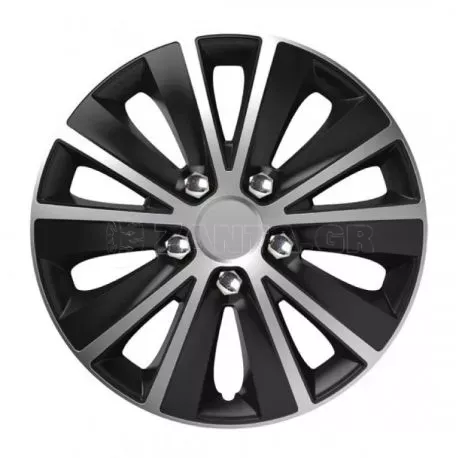 AMIO ΤΑΣΙ 14" RAPIDE NC SILVER BLACK AMIO ΣΕΤ 4 ΤΕΜ ΣΕ ΚΟΥΤΙ 0341/AM 