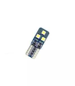 Led λάμπα τύπου T10 με 6 led 3030 - CANBUS - 1τμχ. 