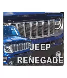 JEEP RENEGADE 2014+ ΑΝΕΜΟΘΡΑΥΣΤΗΣ ΚΑΠΩ ΑΥΤΟΚΙΝΗΤΟΥ ΑΠΟ ΕΥΚΑΜΠΤΟ ΦΙΜΕ ΠΛΑΣΤΙΚΟ HEKO - 1 ΤΕΜ. 