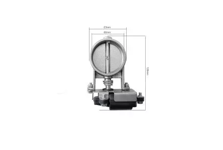 Simoni Racing ΚΛΑΠΕΤΟ ΕΞΑΤΜΙΣΗΣ ΓΙΑ ΔΙΠΛΕΣ ΕΞΑΤΜΙΣΕΙΣ VALVE 6 128mm Φ60mm ΜΕ ΚΑΛΩΔΙΩΣΗ & ΔΙΑΚΟΠΤΗ SIMONI RACING  - 1 τεμ. SREV6 