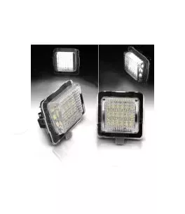 Led Φαναράκια Πινακίδας Για Mercedes-Benz C-Class W204, E-Class W212, C207, CL-Class C216, S-Class W221 Ζευγάρι 2 Τεμάχια 