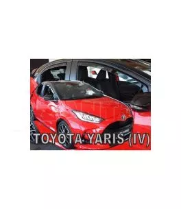 Ανεμοθραύστες για TOYOTA YARIS IV 5D (2019+) - 4 τμχ. εμπρός και πίσω 