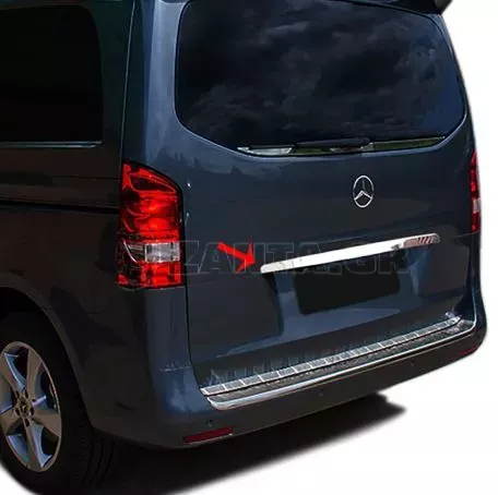 S-DIZAYN ΤΡΙΜ ΜΑΡΚΕ ΠΟΡΤ ΜΠΑΓΚΑΖ ΧΡΩΜΙΟ ΓΙΑ MERCEDES VITO W447 2014+ - 1 ΤΕΜ 6531050/SD 