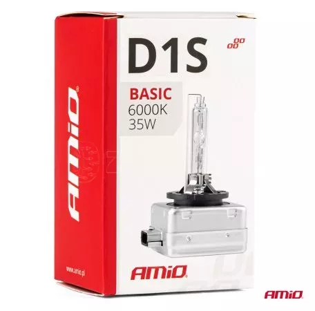 AMIO D1S 12V 6.000k 35W ΑΝΤΑΛΛΑΚΤΙΚΗ ΛΑΜΠΑ BASIC 1ΤΕΜ. 02943/AM 