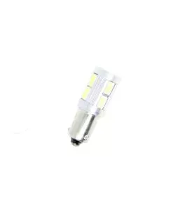 Led λάμπα για 24 V τύπου BA9S 5W με 10 SMD led - 1τμχ. 