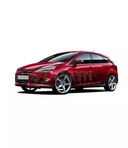 FORD FOCUS 5D HB 2011+ TRIM ΠΑΡΑΘΥΡΩΝ  ΑΝΟΞ.ΑΤΣΑΛΙ ΧΡΩΜΙΟ S-DIZAYN - 8ΤΕΜ 