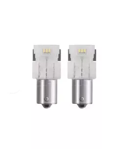 Λάμπες Led P21W Μονοπολικές BA15S 12volt 1.4 watt Λευκές Osram 7506DWP-02B 2 Τεμάχια 