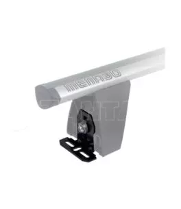 DLFIX203FP KIT TYPE FP ΑΚΡΑ (ΠΟΔΙΑ) ΓΙΑ ΜΠΑΡΕΣ ΟΡΟΦΗΣ DELTA BLACK/SILVER MENABO - 1 ΣΕΤ 