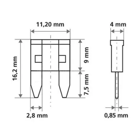 Lampa Ασφάλειες Μίνι 5A 12/24V SMART-LED 6τεμ. 7018.9-LM 