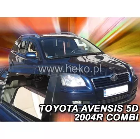 Heko ΣΕΤ ΑΝΕΜΟΘΡΑΥΣΤΕΣ ΑΥΤΟΚΙΝΗΤΟΥ ΓΙΑ TOYOTA AVENSIS COMBI 5D 03-09 COMBI ΑΠΟ ΕΥΚΑΜΠΤΟ ΦΙΜΕ ΠΛΑΣΤΙΚΟ HEKO - 4 ΤΕΜ. ΑΝΕΜ.SET29363 