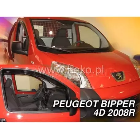 Heko ΑΝΕΜΟΘΡΑΥΣΤΕΣ ΑΥΤΟΚΙΝΗΤΟΥ ΓΙΑ FIAT FIORINO / QUBO 4D/5D 2008> / PEUGEOT BIPPER / CITROEN NEMO ΖΕΥΓΑΡΙ ΑΠΟ ΕΥΚΑΜΠΤΟ ΦΙΜΕ ΠΛΑΣΤΙΚΟ HEKO - 2 ΤΕΜ. ΑΝΕΜ.15160/VAN 