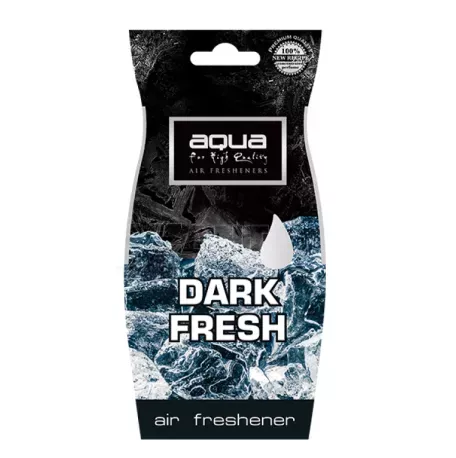 Aqua ΑΡΩΜΑΤΙΚΟ ΑΥΤΟΚΙΝΗΤΟΥ ΚΡΕΜΑΣΤΟ ΜΕ DARK FRESH AQUA - 1 TEM. 10-590/AQ 