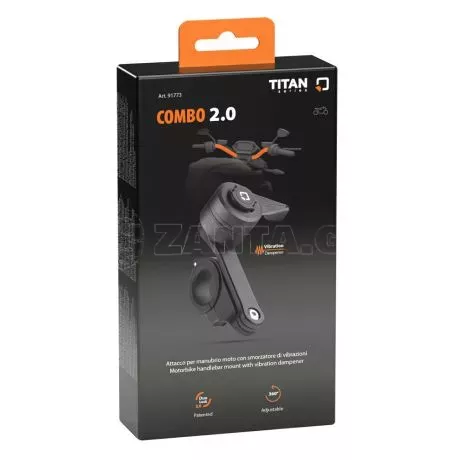 Lampa ΒΑΣΗ ΣΤΗΡΙΞΗΣ ΤΙΜΟΝΙΟΥ COMBO 2.0 TITAN (ΑΝΤΙΚΡΑΔΑΣΜΙΚΟ/DUOLOCK 2.0) ΓΙΑ ΘΗΚΗ ΚΙΝΗΤΟΥ/CAMERA OPTILINE LAMPA - 1 τεμ. 9177.3-LM 