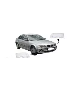 Κρύσταλλα Φαναριών Για Bmw 3 Series E46 98-01 Sedan / Kombi Ζευγάρι 2 Τεμάχια 