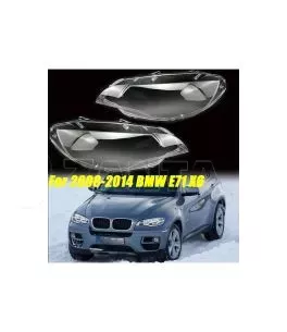 Κρύσταλλα Φαναριών Για Bmw X6 E71 08-15 Ζευγάρι 2 Τεμάχια 