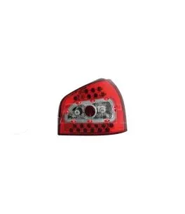 Πίσω φανάρια led για Audi A3 (1996-2003) - μαύρα - σετ 2τμχ. 