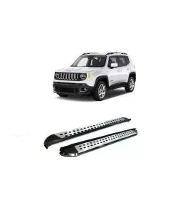 Jeep Renegade 2015+ Σκαλοπάτια [Silver Combo] 