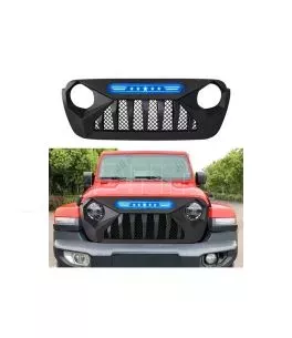 Jeep Wrangler (JL) 2018+ Μπροστά Μάσκα Με Led Bar 