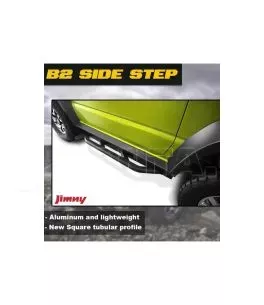 Suzuki Jimny 2018-2022 Σκαλοπάτια Αλουμινίου (Barricade Rock Slider) 