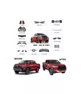 Toyota Hilux Revo/Rocco 2015+ Body Kit Hilux GR Sport 2023 