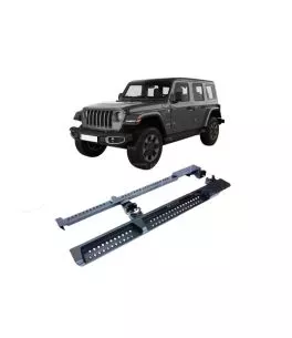 Jeep Wrangler (JL) 2018+ Σιδερένια Σκαλοπάτια [Steel] - [4DRS] 