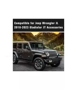 Jeep Wrangler (JL) 2018+ Μπροστά Μάσκα OEM Style - [Matte Black] (Αντιγραφή) 