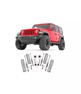 Jeep Wrangler (JL) 2018+ Κιτ Ανάρτησης Ψηλώματος 2,5" [Rough Country] 