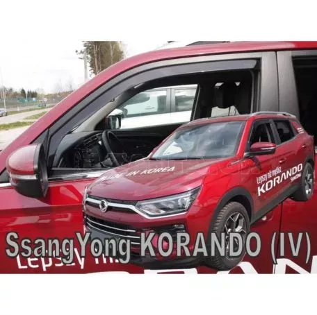 Heko ΑΝΕΜΟΘΡΑΥΣΤΕΣ ΑΥΤΟΚΙΝΗΤΟΥ ΓΙΑ SSANGYONG KORANDO 5D 2019> ΖΕΥΓΑΡΙ ΑΠΟ ΕΥΚΑΜΠΤΟ ΦΙΜΕ ΠΛΑΣΤΙΚΟ HEKO - 2 ΤΕΜ. ΑΝΕΜ.28914 