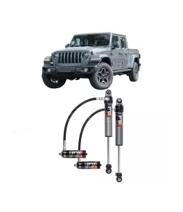 Jeep Gladiator JT 2020+ | Εμπρόσθιο Ρυθμιζόμενο Αμορτισέρ FOX [Performance Elite Series 2.5 Reservoir DSC Lift 0-1,5″] 