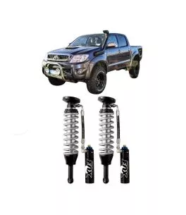 Toyota Hilux Vigo 2005-15 | Αμορτισέρ FOX Εμπρόσθια Ρυθμιζόμενα – [Factory Race 2.5 Coil-Over Reservoir Lift 0-2″] 