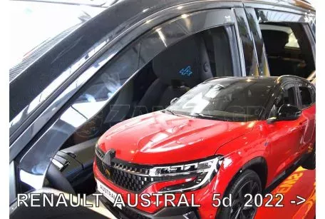 Heko ΣΕΤ ΑΝΕΜΟΘΡΑΥΣΤΕΣ ΑΥΤΟΚΙΝΗΤΟΥ ΓΙΑ RENAULT AUSTRAL 5D 2022+ ΑΠΟ ΕΥΚΑΜΠΤΟ ΦΙΜΕ ΠΛΑΣΤΙΚΟ HEKO - 4 ΤΕΜ. ΑΝΕΜ.SET27024 