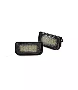 Led Φαναράκια Πινακίδας Για Mercedes-Benz C-Class W203 00-06 Sedan 2 Τεμάχια 