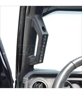 Jeep Wrangler (JL) 2018+ Πίνακας Ελέγχου / Χερούλι LED Με 8 Διακόπτες 