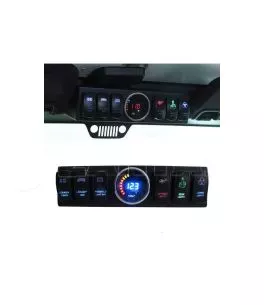 Jeep Wrangler (JK) 2009-2016 Πίνακας ελέγχου (Πάνελ) LED με 6 διακόπτες 