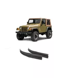 Jeep Wrangler (TJ) 1996-2006 Μαύρα Μαρσπιέ Ζευγάρι 