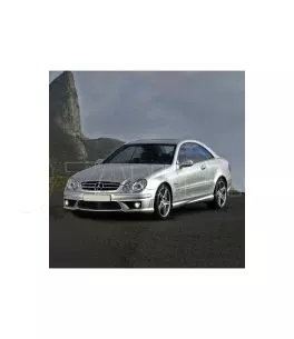 Πλαινά Μασπιέ Για Mercedes-Benz CLK-Class W209 02-09 Amg Look Από Abs Πλαστικό 2 Τεμάχια 