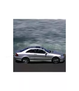 Πλαινά Μασπιέ Για Mercedes-Benz CLK-Class W209 02-09 Amg Look Από Abs Πλαστικό 2 Τεμάχια 