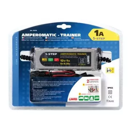 Lampa ΦΟΡΤΙΣΤΗΣ ΜΠΑΤΑΡΙΑΣ AMPEROMATIC TRAINER - 6/12V 1A 7017.8-LM 