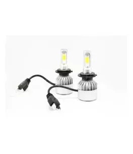 Led λάμπες Η7  για μεσαία ή μεγάλα φώτα S2 7600 lumen , 36 Watt - COB 6000K - 2τμχ. 