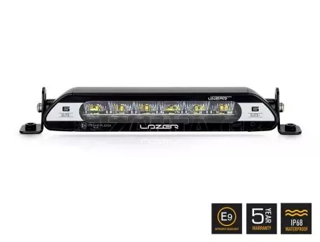 Μπάρα Led Linear-6 Elite+ 9,1″ (232mm) Λευκό και κίτρινο φως 7100 Lumens Combo Lazerlamps 